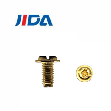맞춘 놋쇠 팬 기능 헤드 필립스 기계가공 나사 M3.5x6.8mm